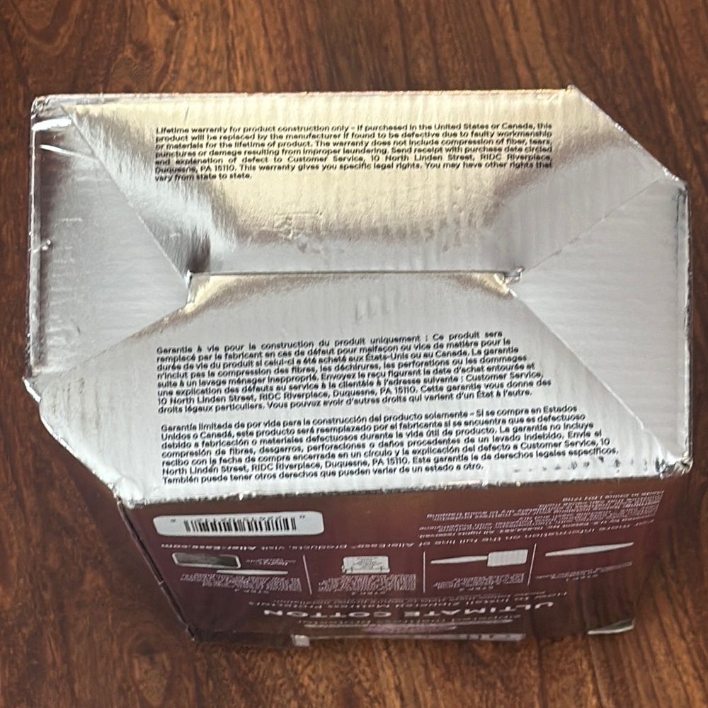 Allerease Ultimate Cotton Zippered Mattress Protection - Picture 6 of 7